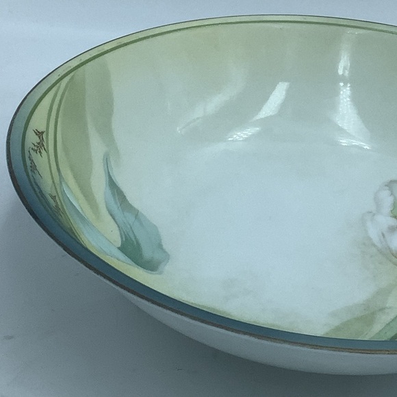 Vintage RS Germany Fine Porcelain Bowl with Tulip Design - Picture 4 of 10